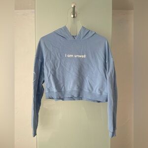 Call Her Daddy cropped hoodie